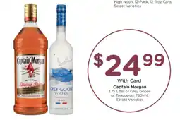 Kroger Captain Morgan or Grey Goose offer