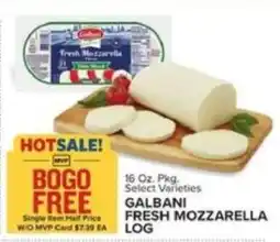 Food Lion Galbani fresh mozzarella log offer