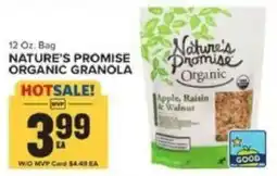Food Lion Nature's Promise Organic Granola offer