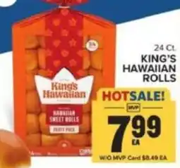Food Lion King's Hawaiian Hawaiian Sweet Rolls offer