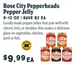 Market of Choice Rose City Pepperheads Pepper Jelly offer
