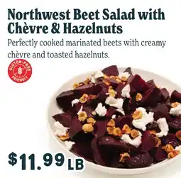 Market of Choice Northwest Beet Salad with Chèvre & Hazelnuts offer