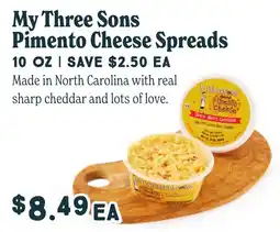 Market of Choice My Three Sons Pimento Cheese Spreads offer