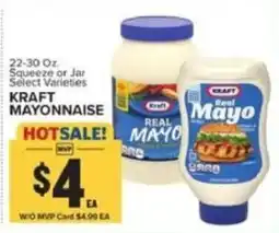 Food Lion Kraft mayonnaise offer