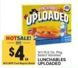 Food Lion Lunchables Uploaded offer