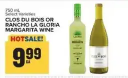 Food Lion Clos Du Bois Or Rancho La Gloria Margarita Wine offer