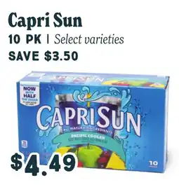 Market of Choice Capri Sun offer