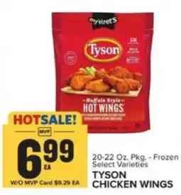 Food Lion Tyson chicken wings offer