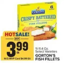 Food Lion Gorton's fish fillets offer
