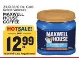 Food Lion Maxwell house coffee offer