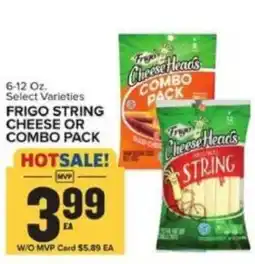 Food Lion Frigo Cheese Heads String Cheese or Combo Pack offer