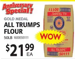 Restaurant Depot GOLD MEDAL ALL TRUMPS FLOUR offer