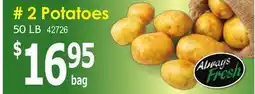 Restaurant Depot 2 Potatoes offer