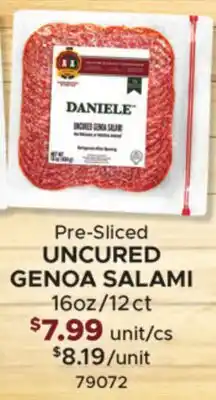 Restaurant Depot Pre-Sliced UNCURED GENOA SALAMI offer