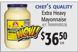 Restaurant Depot CHEF'S QUALITY Extra Heavy Mayonnaise offer