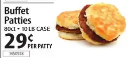 Restaurant Depot Buffet Patties offer