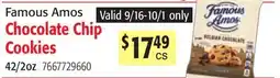 Restaurant Depot Famous Amos Chocolate Chip Cookies offer