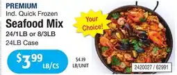 Restaurant Depot Ind. Quick Frozen Seafood Mix PREMIUM offer