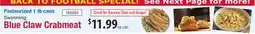 Restaurant Depot Blue Claw Crabmeat offer
