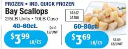 Restaurant Depot Bay Scallops offer