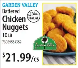 Restaurant Depot GARDEN VALLEY Battered Chicken Nuggets offer