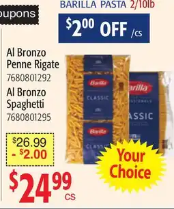 Restaurant Depot BARILLA PASTA offer