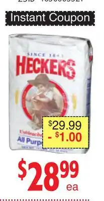 Restaurant Depot HECKERS All Purpose Flour offer