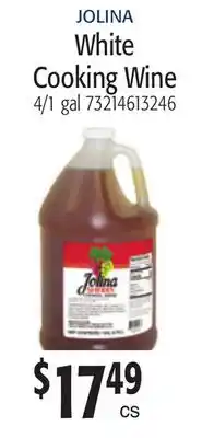 Restaurant Depot JOLINA White Cooking Wine offer