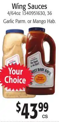 Restaurant Depot Wing Sauces offer