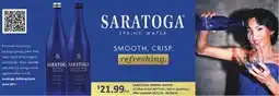 Restaurant Depot SARATOGA SPRING WATER offer