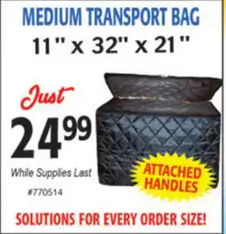 Restaurant Depot MEDIUM TRANSPORT BAG offer