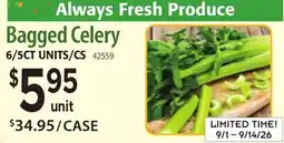 Restaurant Depot Bagged Celery offer