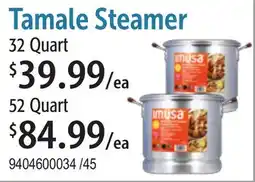 Restaurant Depot Tamale Steamer offer