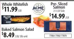 Restaurant Depot ACME SMOKED FISH offer