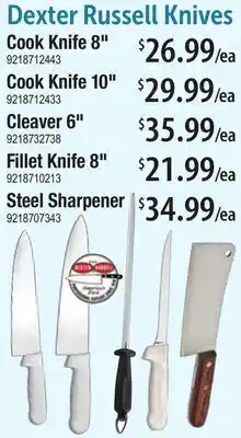 Restaurant Depot Dexter Russell Knives offer