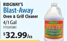 Restaurant Depot RIDGWAY'S Blast-Away Oven & Grill Cleaner offer
