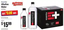 Restaurant Depot Essentia Alkaline Water offer