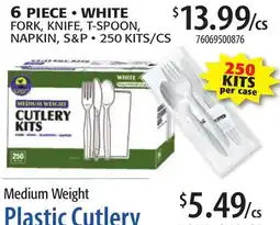Restaurant Depot Medium Weight Plastic Cutlery offer