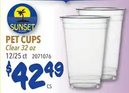 Restaurant Depot PET CUPS offer