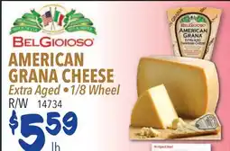 Restaurant Depot BELGIOIOSO AMERICAN GRANA CHEESE offer