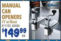 Restaurant Depot MANUAL CAN OPENERS offer