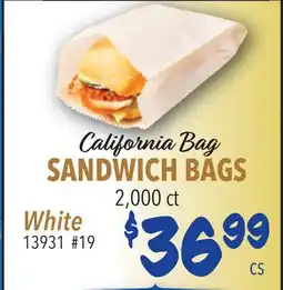 Restaurant Depot SANDWICH BAGS offer
