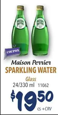 Restaurant Depot Maison Perrier SPARKLING WATER offer
