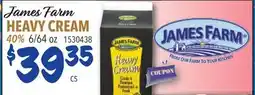 Restaurant Depot James Farm HEAVY CREAM offer