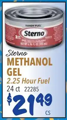 Restaurant Depot Sterno METHANOL GEL offer