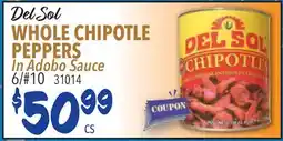 Restaurant Depot WHOLE CHIPOTLE PEPPERS In Adobo Sauce offer