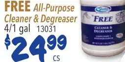 Restaurant Depot FREE All-Purpose Cleaner & Degreaser offer