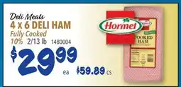 Restaurant Depot Deli Meals offer
