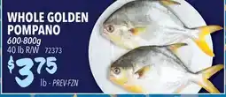 Restaurant Depot WHOLE GOLDEN POMPANO offer