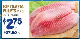 Restaurant Depot IQF TILAPIA FILLETS offer